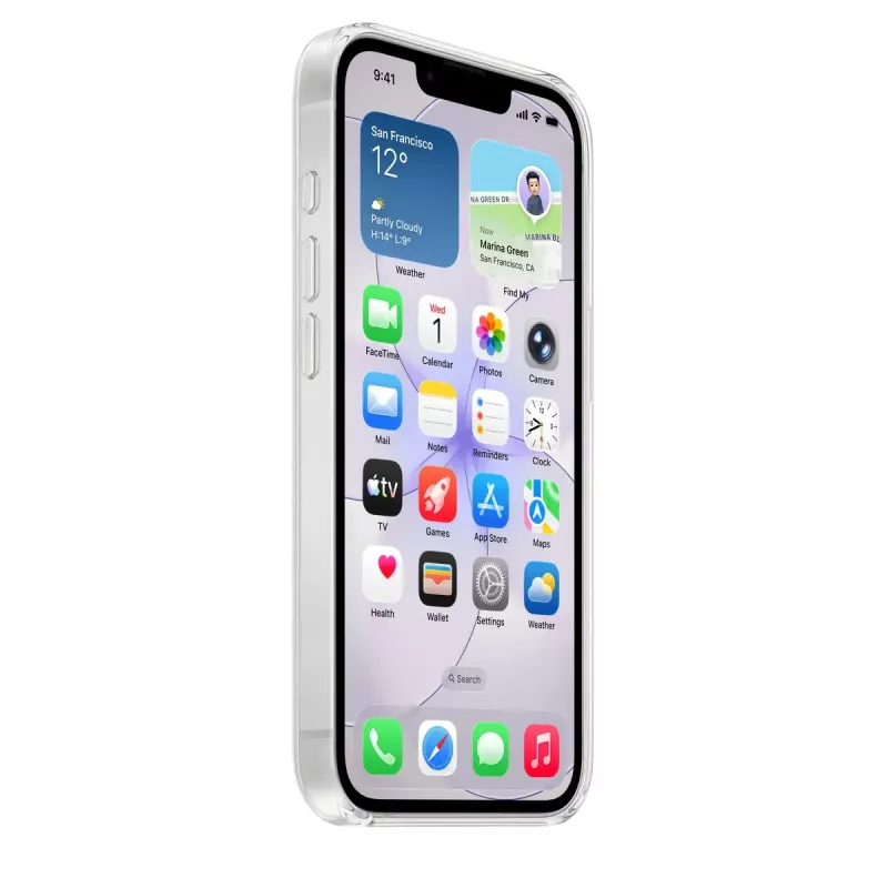 Funda protectora transparente para Apple iPhone 17e – funda de PC transparente, MagSafe, para pantalla de 6,1 inch