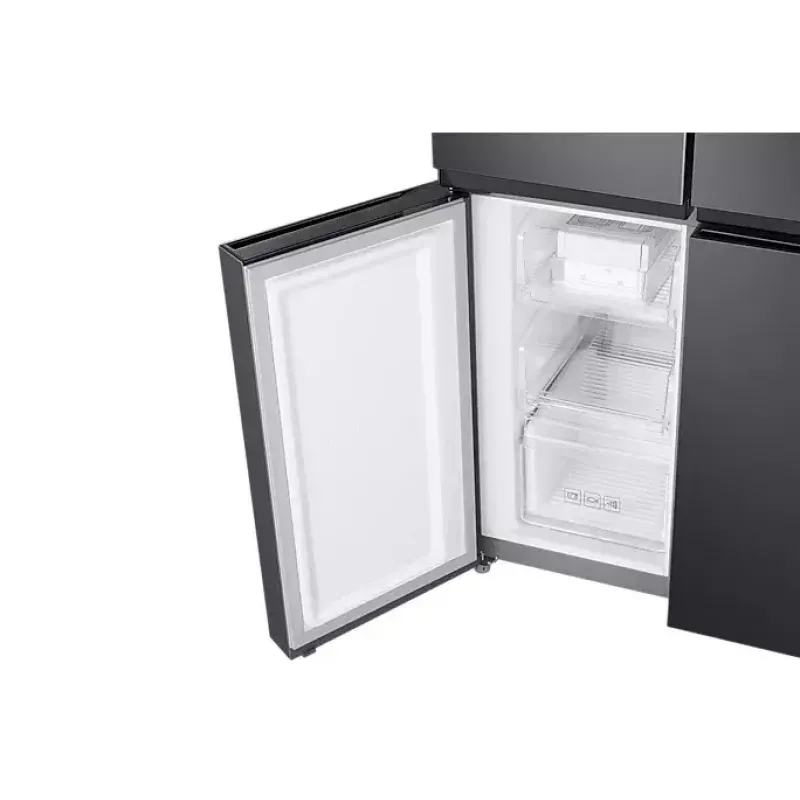 Frigorífico side-by-side Samsung RF48A401EB4/EO independiente 488 L negro