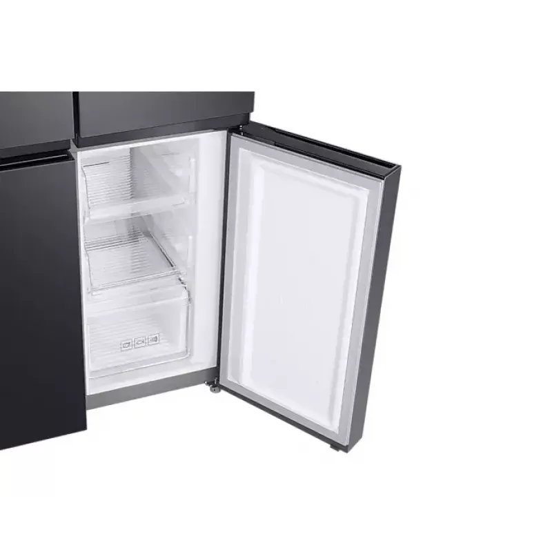 Frigorífico side-by-side Samsung RF48A401EB4/EO independiente 488 L negro