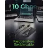 Caja para SSD M.2 NVMe ICY BOX con USB 3.2 Gen 2 Type-C e iluminación RGB