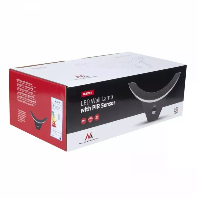 Lámpara de mesa MACLEAN MCE290B LED infrarrojo 800 lm, luz regulable, control táctil