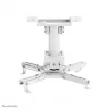 Soporte de techo para proyector Neomounts CL25-530WH1 — totalmente móvil, carga máx. 45 kg, altura 25,5 cm, blanco