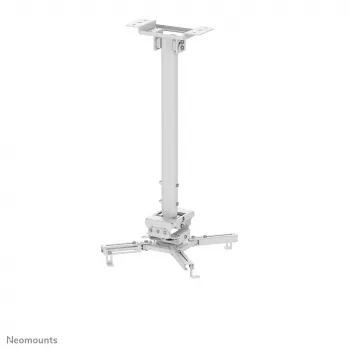 Soporte de techo para proyector Neomounts CL25-540WH1 – h 60,5–90,5 cm – fácil montaje – totalmente móvil