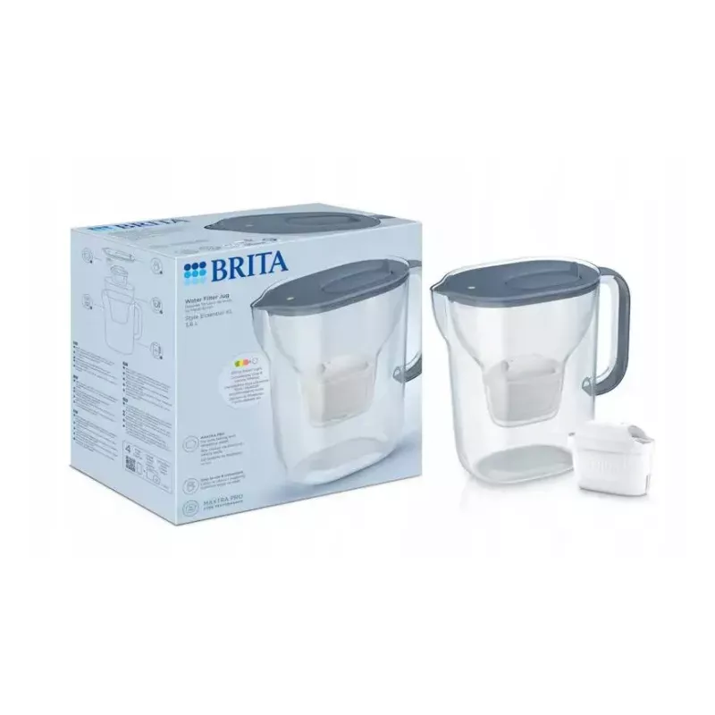 Jarra filtrante de agua BRITA Style ESSENTIAL XL azul con filtro MX Pro Pure Performance