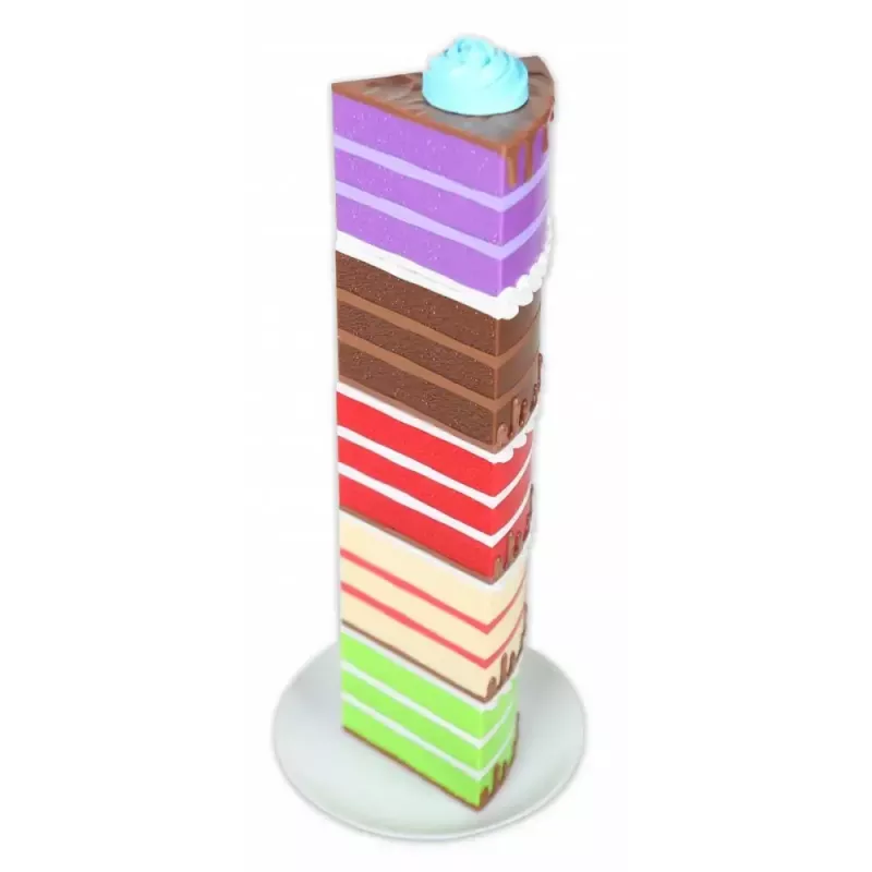 Pastel de juguete magnético MALIK MalBlo Magnetic — set de pastel de juego de rol con discos magnéticos y accesorios