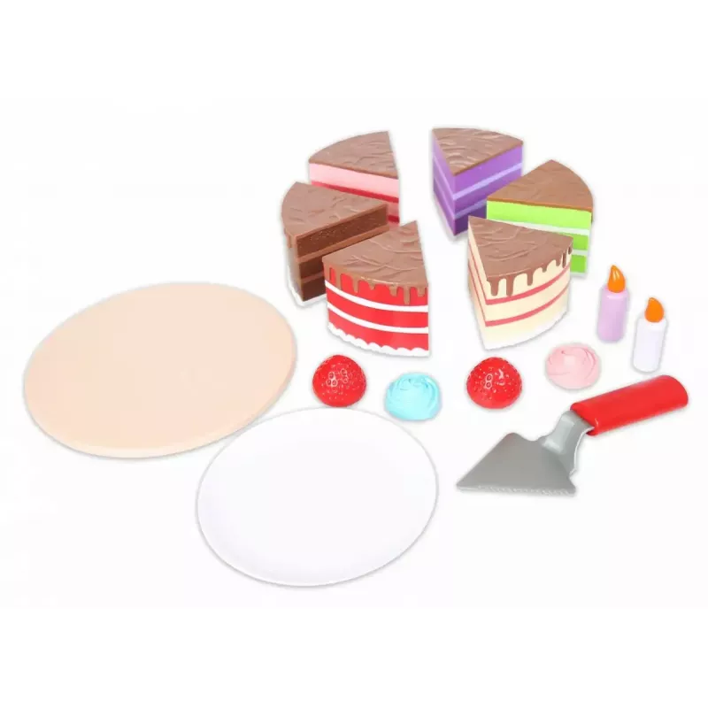 Pastel de juguete magnético MALIK MalBlo Magnetic — set de pastel de juego de rol con discos magnéticos y accesorios