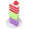 Pastel de juguete magnético MALIK MalBlo Magnetic — set de pastel de juego de rol con discos magnéticos y accesorios