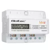 Contador de energía trifásico para carril DIN QOLTEC 50978 — 400 V, 100 A