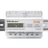 Contador de energía trifásico para carril DIN QOLTEC 50978 — 400 V, 100 A