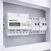 Contador de energía trifásico para carril DIN QOLTEC 50978 — 400 V, 100 A