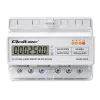 Contador de energía trifásico para carril DIN QOLTEC 50978 — 400 V, 100 A