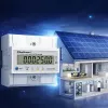 Contador de energía trifásico QOLTEC 50980 — 400 V, 100 A con reset