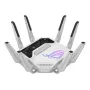 Router ASUS ROG Rapture GT-BE19000AI Wi-Fi 10 Gigabit Ethernet tribanda (2,4 GHz / 5 GHz / 6 GHz) blanco