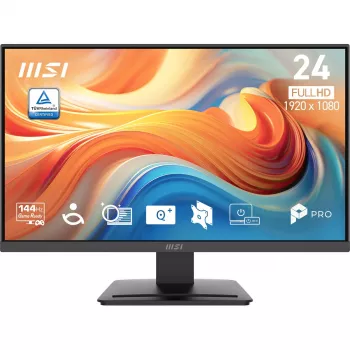 Monitor de ordenador MSI Pro MP241 E14V 23.8 pulgadas (60,5 cm) Full HD 1920×1080 VA LCD, 4 ms, VESA, negro