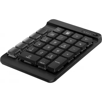 Teclado numérico inalámbrico programable HP 430, inalámbrico, Bluetooth, mecánico, negro