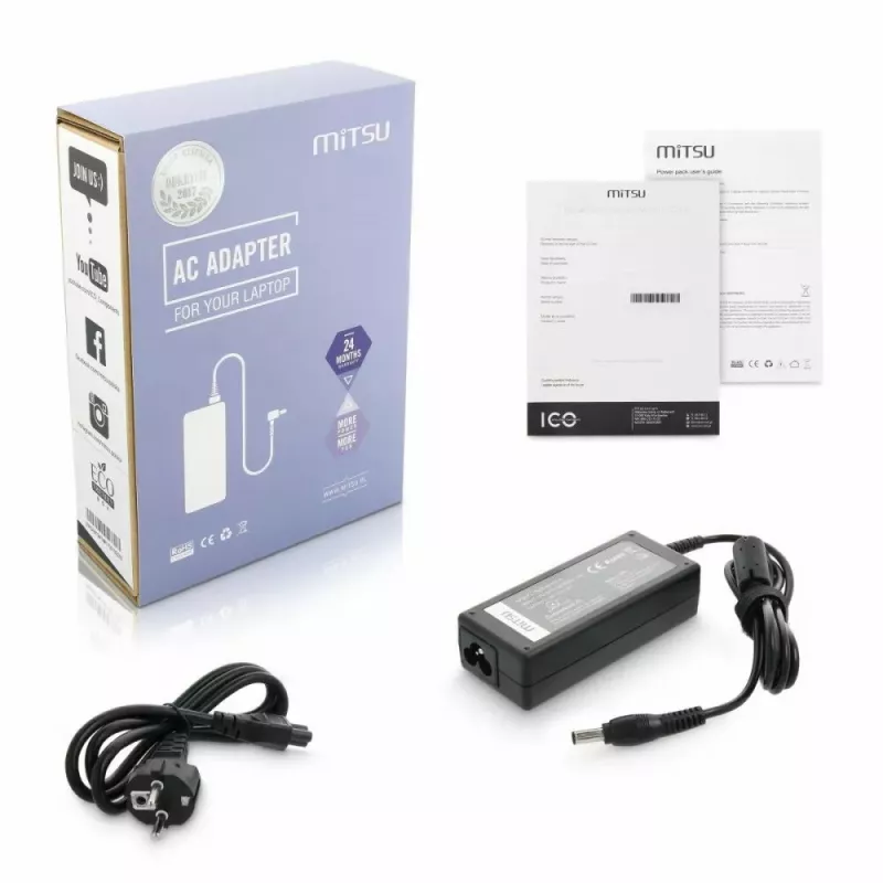 Fuente de alimentación MITSU para Samsung 19V 3,16A (modelo 5ZM050)