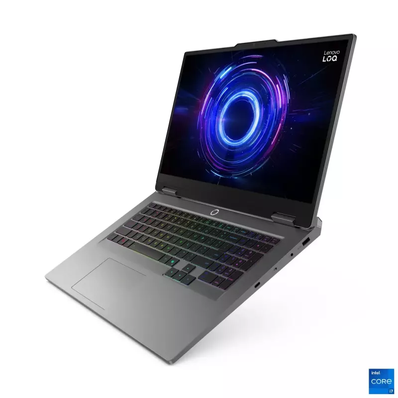 Portátil Lenovo LOQ 17IRX10 17,3 inch FHD IPS i7-13650HX 16 GB DDR5 1 TB SSD NVIDIA GeForce RTX 5060 8 GB Windows 11 Home Luna Grey