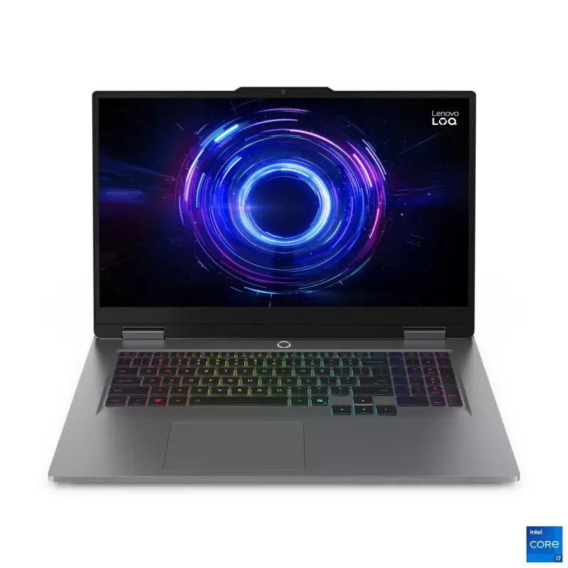 Portátil Lenovo LOQ 17IRX10 17,3 inch FHD IPS i7-13650HX 16 GB DDR5 1 TB SSD NVIDIA GeForce RTX 5060 8 GB Windows 11 Home Luna Grey