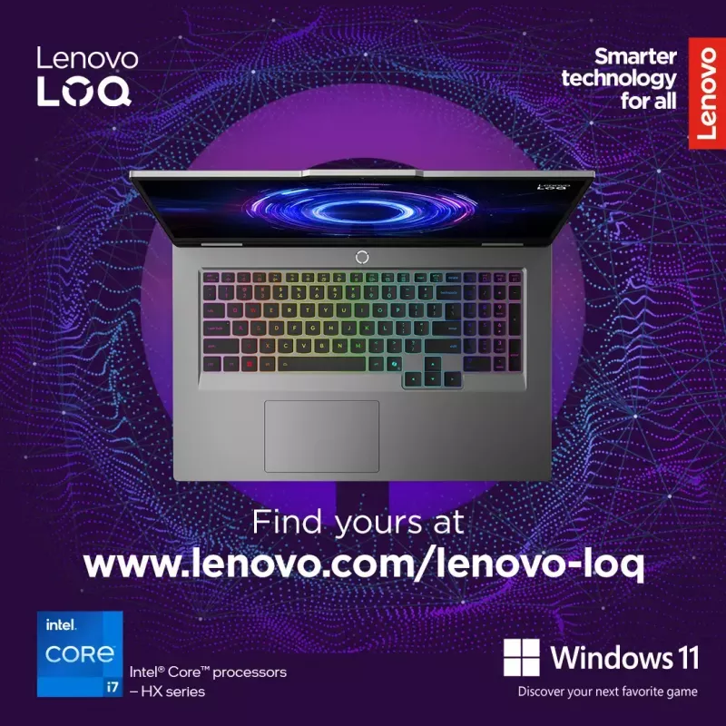 Portátil Lenovo LOQ 17IRX10 17,3 inch FHD IPS i7-13650HX 16 GB DDR5 1 TB SSD NVIDIA GeForce RTX 5060 8 GB Windows 11 Home Luna Grey