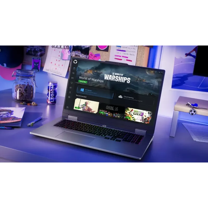 Portátil Lenovo LOQ 17IRX10 17,3 inch FHD IPS i7-13650HX 16 GB DDR5 1 TB SSD NVIDIA GeForce RTX 5060 8 GB Windows 11 Home Luna Grey
