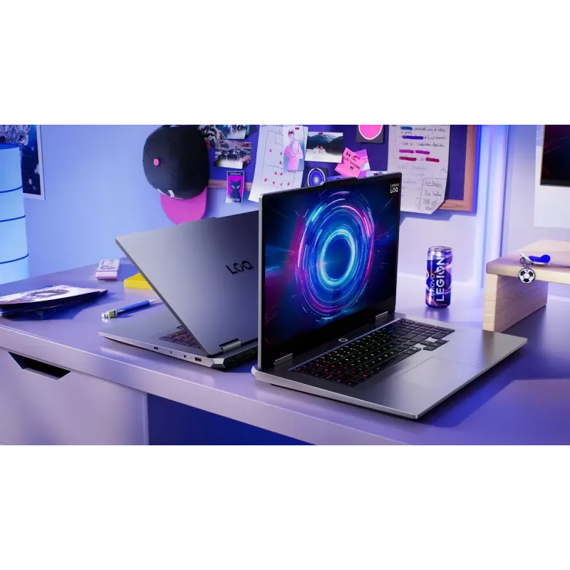 Portátil Lenovo LOQ 17IRX10 17,3 inch FHD IPS i7-13650HX 16 GB DDR5 1 TB SSD NVIDIA GeForce RTX 5060 8 GB Windows 11 Home Luna Grey