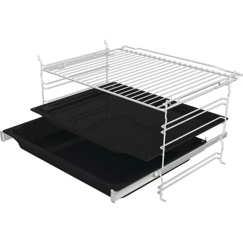 Horno eléctrico Gorenje BOS6737E06B RAL9005, Grande, Eléctrico, 77 l, 77 l, 2300 W, 300 °C