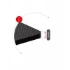 Escritorio gaming recto Huzaro Hero 8.2 Negro MDF rectangular 1200x600 mm, altura ajustable 720–1180 mm, capacidad de carga 80 kg