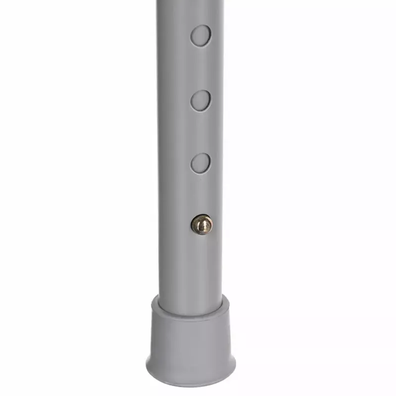Silla de inodoro plegable ANTAR con reposabrazos, caja de almacenamiento, estructura de acero, altura ajustable 35–50 cm, carga máx. 120 kg, gris
