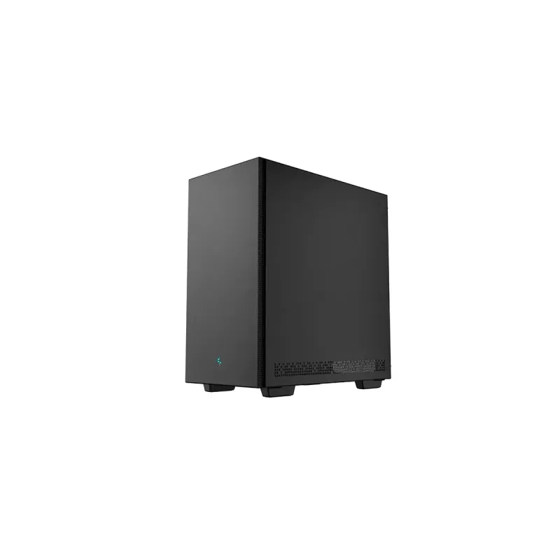 Caja de PC DeepCool CH510 Midi Tower Negra — cristal templado, microATX/ATX, compatible con radiadores de 360 mm frontal/superior, longitud máxima de GPU 38 cm, fuente de alimentación inferior, 7 ranuras de expansión