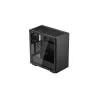 Caja de PC DeepCool CH510 Midi Tower Negra — cristal templado, microATX/ATX, compatible con radiadores de 360 mm frontal/superior, longitud máxima de GPU 38 cm, fuente de alimentación inferior, 7 ranuras de expansión