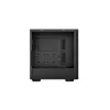 Caja de PC DeepCool CH510 Midi Tower Negra — cristal templado, microATX/ATX, compatible con radiadores de 360 mm frontal/superior, longitud máxima de GPU 38 cm, fuente de alimentación inferior, 7 ranuras de expansión