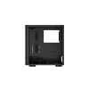 Caja de PC DeepCool CH510 Midi Tower Negra — cristal templado, microATX/ATX, compatible con radiadores de 360 mm frontal/superior, longitud máxima de GPU 38 cm, fuente de alimentación inferior, 7 ranuras de expansión