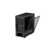 Caja de PC DeepCool CH510 Midi Tower Negra — cristal templado, microATX/ATX, compatible con radiadores de 360 mm frontal/superior, longitud máxima de GPU 38 cm, fuente de alimentación inferior, 7 ranuras de expansión