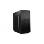 Caja de PC DeepCool Matrexx 30 SI Mini Tower — Micro ATX/Mini-ITX, 3x3,5 pulgadas + 2x2,5 pulgadas bahías, 25 cm GPU, 15,1 cm disipador de CPU, fuente de alimentación superior, negra
