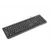 Teclado USB con cable NATEC NKL-1151 — Negro, distribución CZ-SK (eslovaco), 104 teclas, cable USB, cable de 1,8 m