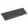 Teclado USB con cable NATEC NKL-1151 — Negro, distribución CZ-SK (eslovaco), 104 teclas, cable USB, cable de 1,8 m