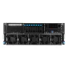 Servidor rack ASUS ESC8000A-E13 (4U) Plata – LGA 6096, AMD EPYC, DDR5, hasta 3 TB, 24 DIMM, 2× CPU, 3200 W PSU