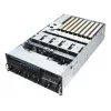 Servidor rack ASUS ESC8000A-E13 (4U) Plata – LGA 6096, AMD EPYC, DDR5, hasta 3 TB, 24 DIMM, 2× CPU, 3200 W PSU