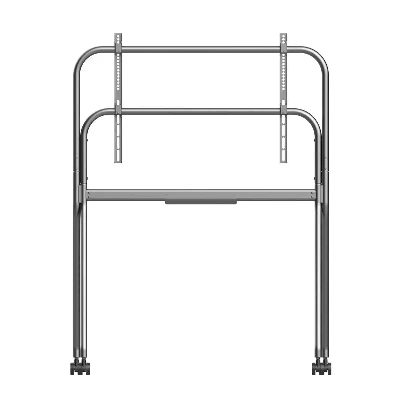 Soporte móvil con ruedas AG Neovo FMC-07 para pantallas de 55–86 inch, aluminio, carga 100 kg, VESA 400x200–900x600
