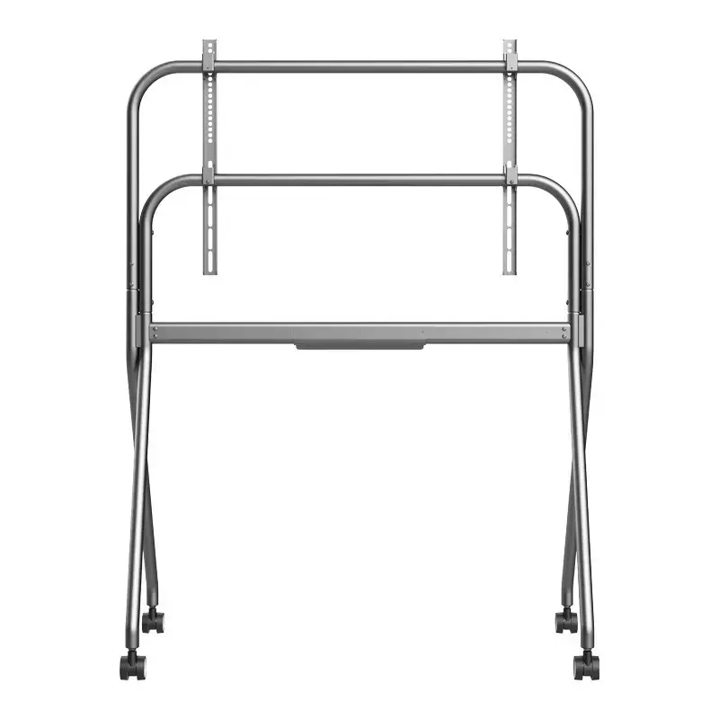 Soporte móvil con ruedas AG Neovo FMC-07 para pantallas de 55–86 inch, aluminio, carga 100 kg, VESA 400x200–900x600