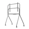 Soporte móvil con ruedas AG Neovo FMC-07 para pantallas de 55–86 inch, aluminio, carga 100 kg, VESA 400x200–900x600