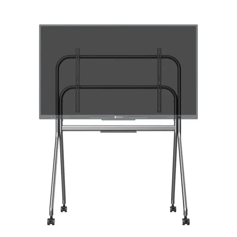 Soporte móvil con ruedas AG Neovo FMC-07 para pantallas de 55–86 inch, aluminio, carga 100 kg, VESA 400x200–900x600