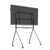 Soporte móvil con ruedas AG Neovo FMC-07 para pantallas de 55–86 inch, aluminio, carga 100 kg, VESA 400x200–900x600