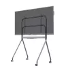 Soporte móvil con ruedas AG Neovo FMC-07 para pantallas de 55–86 inch, aluminio, carga 100 kg, VESA 400x200–900x600