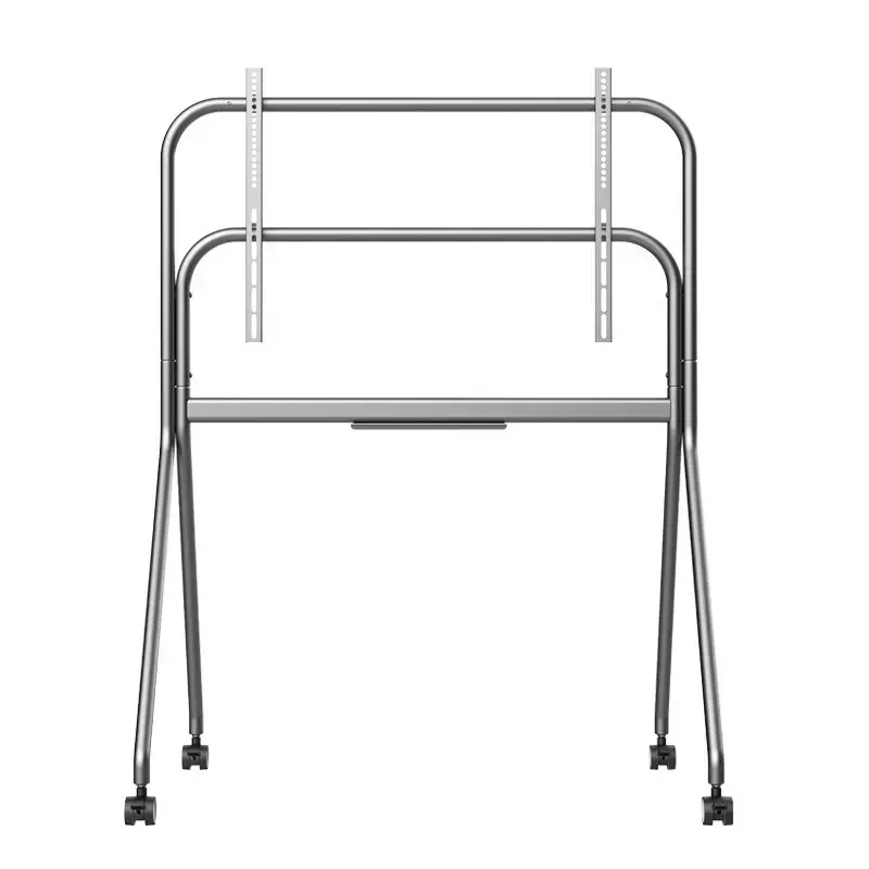 Soporte móvil con ruedas AG Neovo FMC-07 para pantallas de 55–86 inch, aluminio, carga 100 kg, VESA 400x200–900x600
