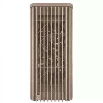 Caja de PC ASUS ProArt PA401 Wood Edition Beige — semitorre, frontal de metal