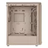 Caja de PC ASUS ProArt PA401 Wood Edition Beige — semitorre, frontal de metal