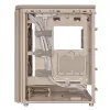Caja de PC ASUS ProArt PA401 Wood Edition Beige — semitorre, frontal de metal