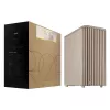 Caja de PC ASUS ProArt PA401 Wood Edition Beige — semitorre, frontal de metal