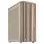 Caja de PC ASUS ProArt PA401 Wood Mesh PWM Beige — ATX, madera, 2×160 mm frontal, 1×120 mm trasero, 2×3,5